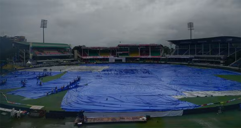 বৃষ্টিতে কানপুর টেস্টের তৃতীয় দিনের খেলাও পরিত্যক্ত